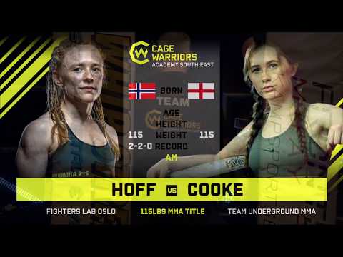 #CWSE23 - Cooke VS Hoff - 115lbs Amateur MMA Title Contest