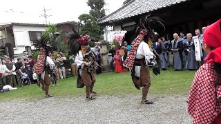 今年も入曽の獅子舞を見に行く（テーク2子さんが）　パート2　2025年10月18日