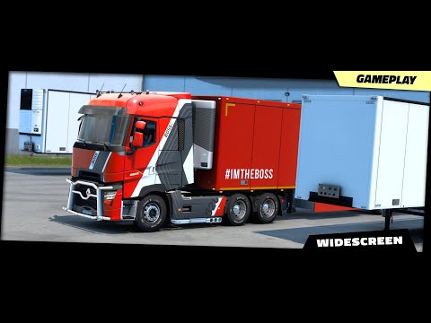 ETS2 v1.40 | NEW Renault T Evolution (Toulouse - Montpellier) Euro Truck Simulator 2 2K gameplay