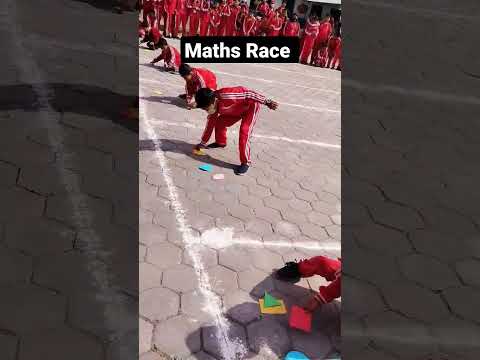 Maths Race #shorts #shortvideo #sports #sportsmeet