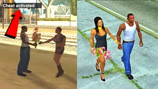 GirlFriend Flower Cheat in GTA San Andreas || Girl Love Cheat GTA San