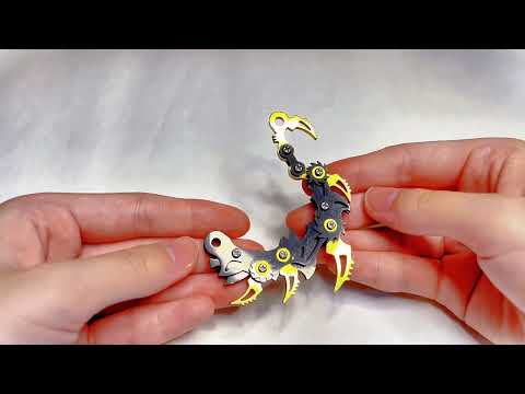 Bộ Mô Hình Steampunk 3D Kim Loại DIY Tự Lắp Ráp Bọ Cạp Kim Loại