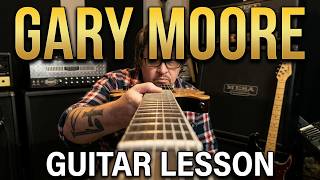 How to play The Prophet by GARY MOORE Guitar Lesson + Guitar Solo