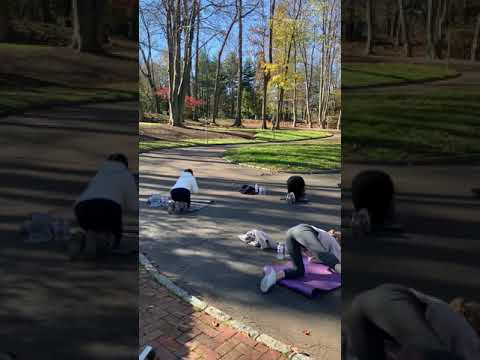 Sweat for Smiles x Eye For Style's "Move for Youth" workout by the incredible Siobhan Gallagher!