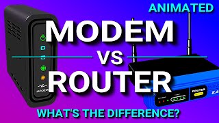 Modem vs Router - What
