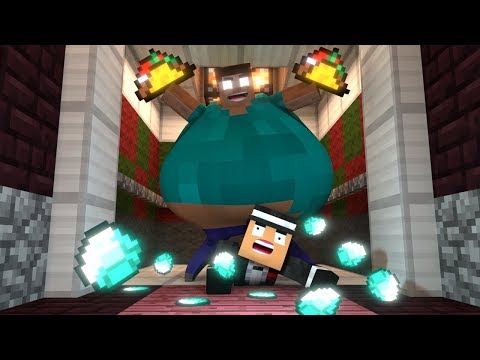 Fat Herobrine Life - Minecraft Animation