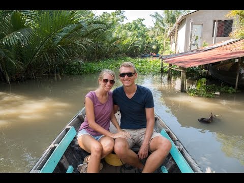 Amazing day in the Mekong Delta - Cai Rang - Vietnam | German Travel Vlog]