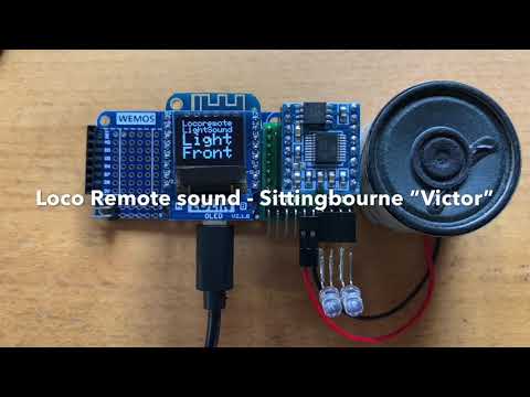 Loco Remote sound - Sittingbourne & Kemsley “Victor"