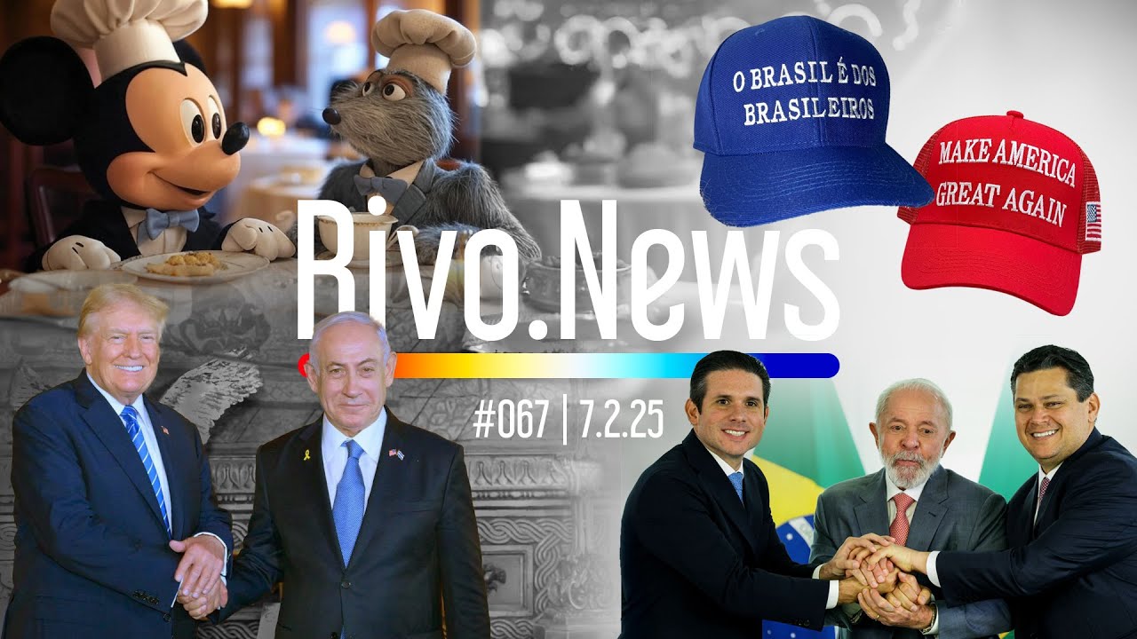 ELEIÇÕES NO CONGRESSO, POLÊMICAS DA JUSTIÇA E FALA DE TRUMP SOBRE GAZA | RivoNews #067 - 07/02