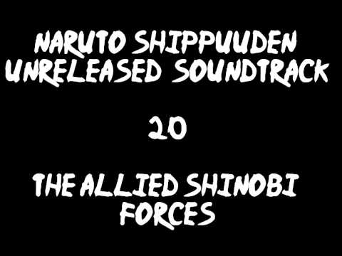 Naruto Shippuuden Unreleased Soundtrack - The Allied Shinobi Forces (BETTER)