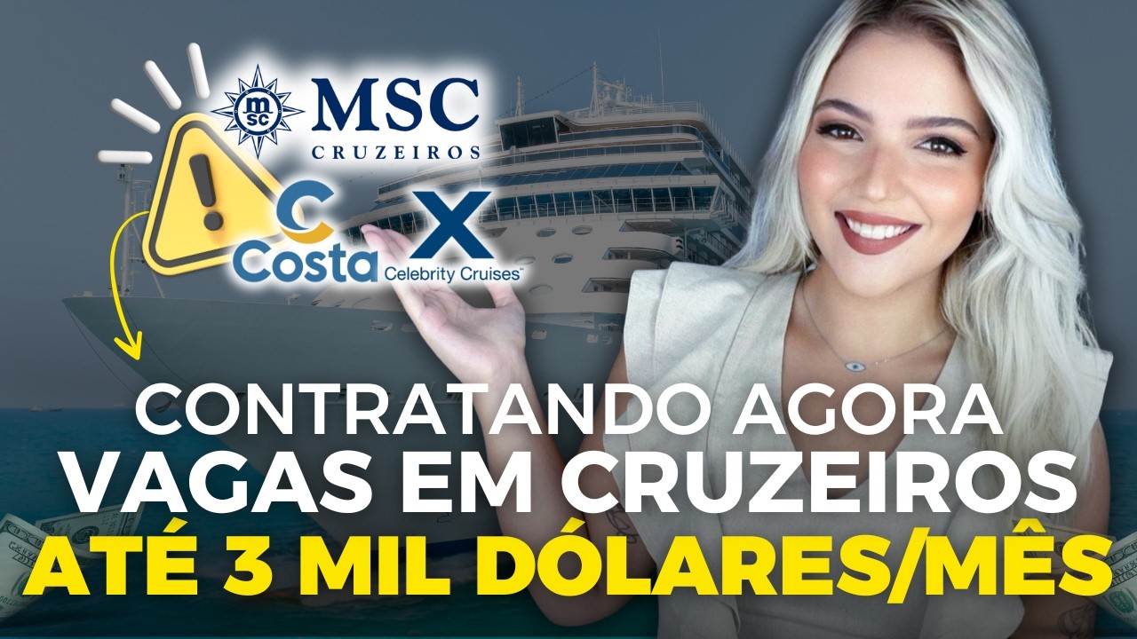 VACANCIES to WORK ON A CRUISE SHIP and EARN IN DOLLARS! Salaries up to USD 3,000 💵 | Mari Rel