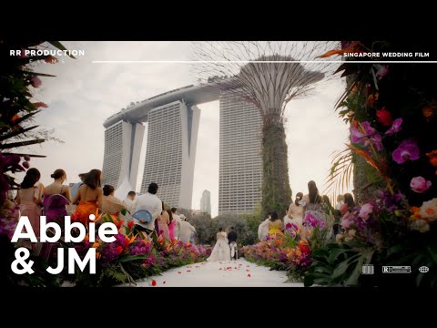 Crazy Rich Asians Wedding in Singapore of Abbie & JM