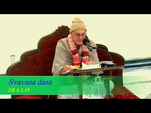Svavasa Prabhu - SB 4-3-19 - 12-12-25