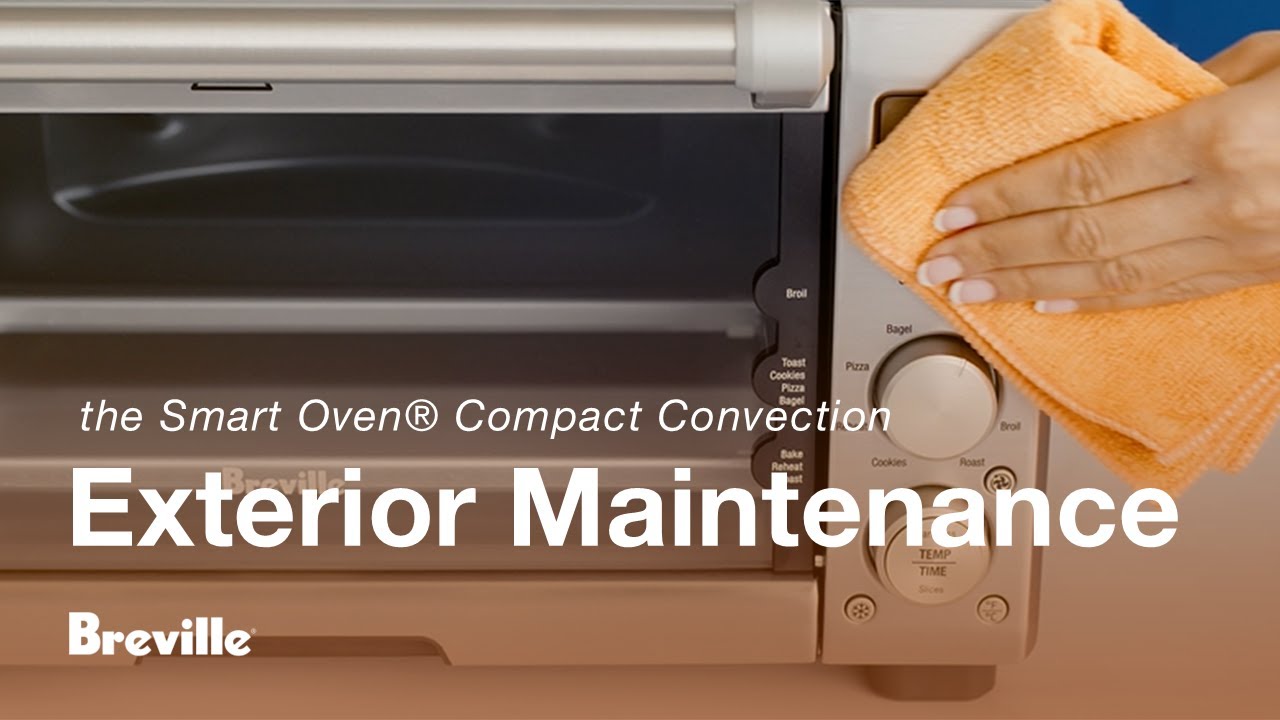 How to clean the oven exterior