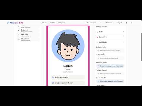RollBrand.AI - Digital Name Card