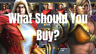 Explaining the IN-GAME STORE! Injustice Gods Among Us 3.2! iOS/Android!