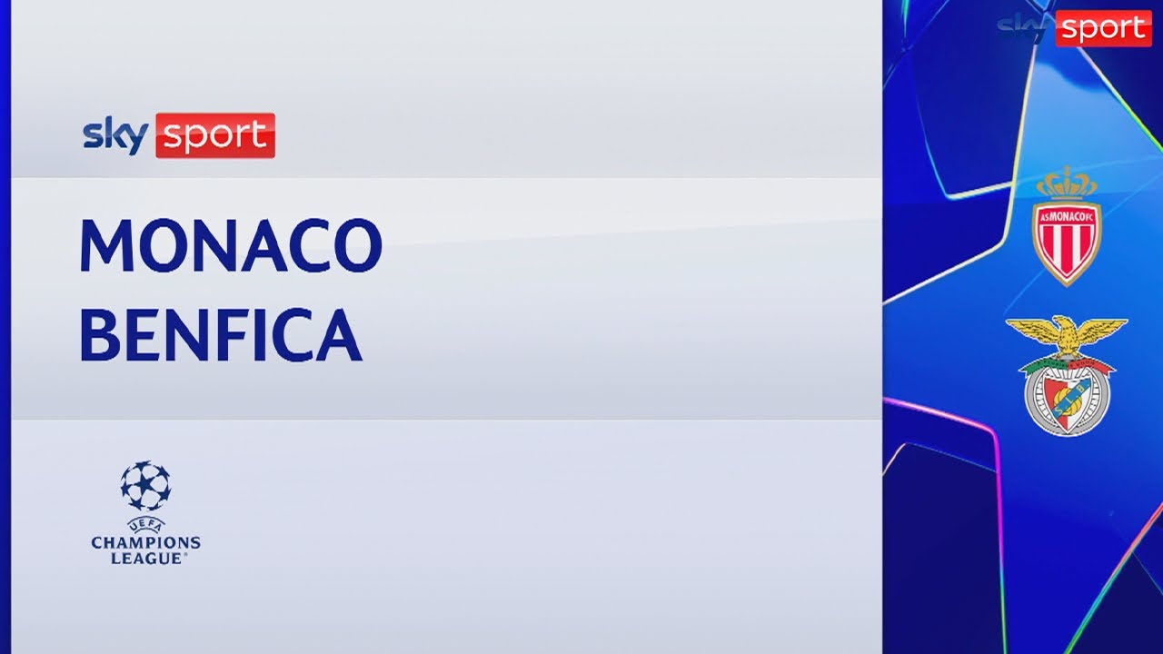Monaco-Benfica 2-3, gol e highlights | Champions League