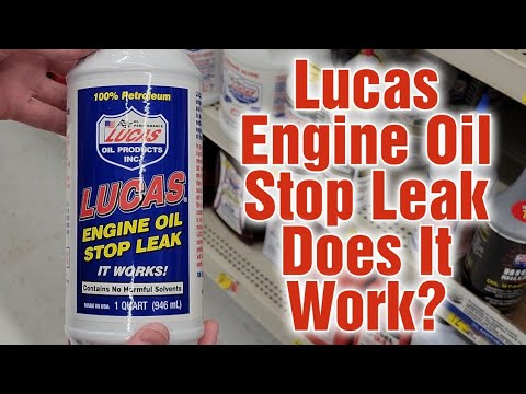 Lucas Engine Oil Stop Leak Test And Review