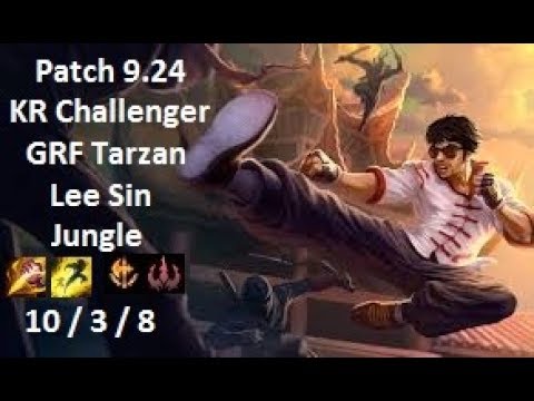 GRF Tarzan - Lee Sin Jungle - KR Challenger 1126 LP