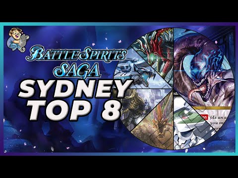 Battle Spirits Saga Grand Tour Sydney Top 8 | BSS04 Savior of Chaos Meta