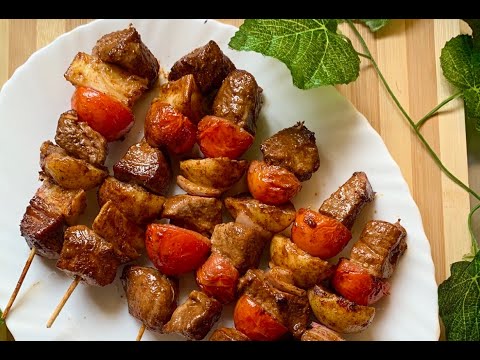 PINEAPPLE MARINATED BEEF SKEWERS