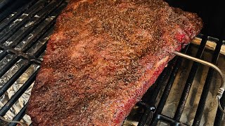 Delicious Brisket Flat on the Masterbuilt Electric Smoker - Baker’s BBQ