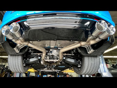 AWE CAT-BACK EXHAUST INSTALLED || 2022 CHEVY CAMARO ZL1