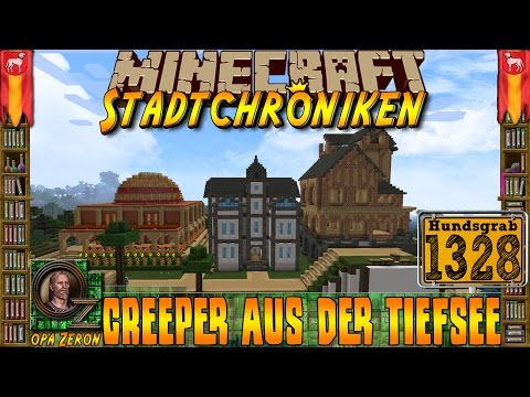 Minecraft #1328 -Stadtchroniken- Creeper der Tiefsee [HD+Deutsch]