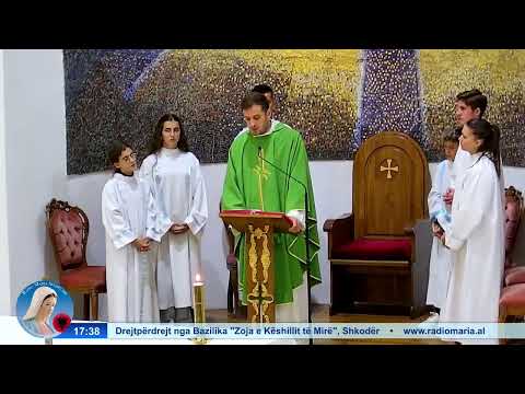 Mesha e shenjtë nga Bazilika e Zojës së Këshillit të Mirë, Shkodër.