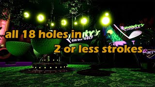 Monty's gator golf full version all holes in 2 strokes or less