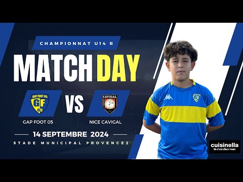 Résumé Championnat U14 R - Gap Foot 05 VS Nice Cavigal