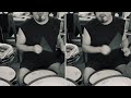 Franco Colasuonno - Lonely Talk - Michael McDonald - Vintage Drums Practice take A and B together….