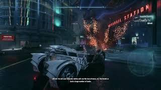 Batman Arkham Knight: Rocksteady Themed Batmobile Skin: Gameplay #2!!!