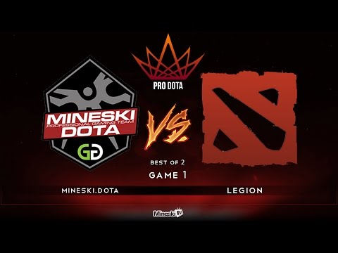 Pro Dota Cup 4 | Mineski Dota vs Legion | Group Stage | Best of 2 | Game 1