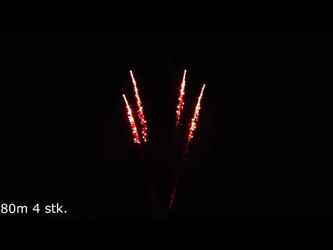 0402256 30mm Singleshot Gold Strobe Willow Tail