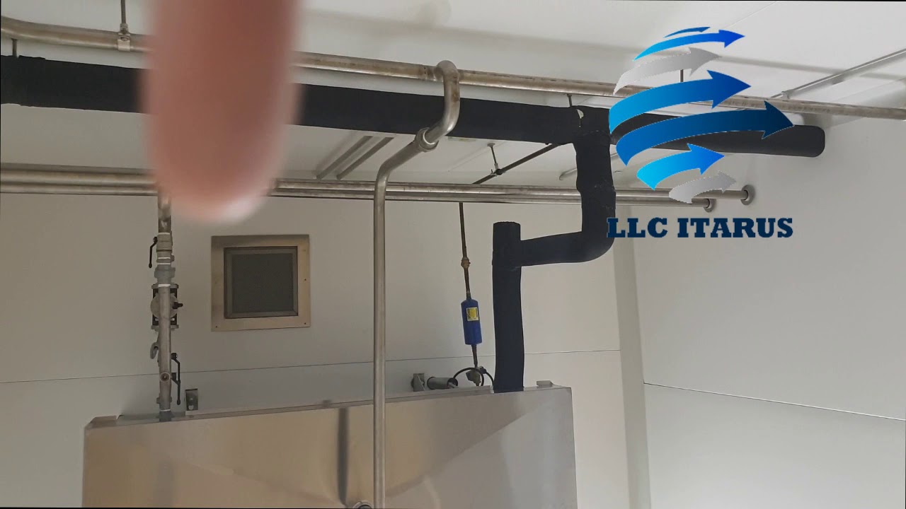 Регулировка скорости потока воздуха на вентиляционной установке в камере созревания