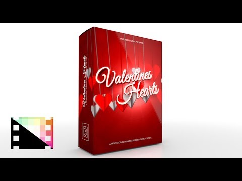 Valentines Hearts   A Romance Inspired Theme for FCPX   Pixel Film Studios