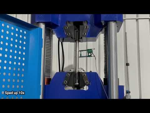 Tensile Testing Full Section Tube and Pipe per ASTM E8