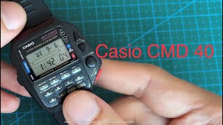  Her Şeyi Kontrol Eden Saat Casio CMD 40 !