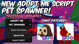 [FESTIVAL🌸] New Adopt Me Script Pet Spawner! | Pastebin Link | Keyless | NOT PATCHED 🤫📜