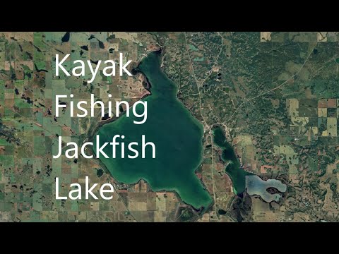 Kayak Fishing Jackfish Lake, Saskatchewan