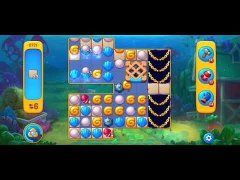 Fishdom level 9721 no boosters フィッシュダム ノーマル