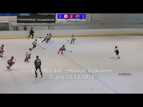 EVU Ruudut - Haukat Valkoinen 2.erä 23.11.2019