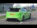 BEST OF FORD FOCUS RS MK2 5 Cylinder Exhaust Sound Compilation