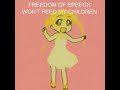 Freedom of speech wont feed my children - Manic Street Preachers