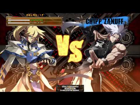 -GGXRDR- JusticeSoulTuna (Ky) vs Crusader_of_War (Chipp)