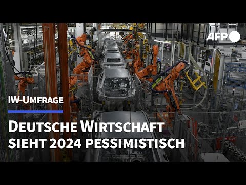 Umfrage: Deutsche Wirtschaft blickt pessimistisch ins neue Jahr | AFP