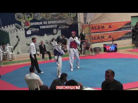 87kg Quarterfinal - S. Muhammed Duygulu vs Furkan Unal (2017 Turkish TKD Championships -21)