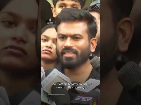 India’s ‘Cockroach’ leaders jailed after entering ‘banned’ protest site | AJ #shorts