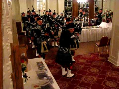 Wolf River Pipes and Drums - Burns Nicht
